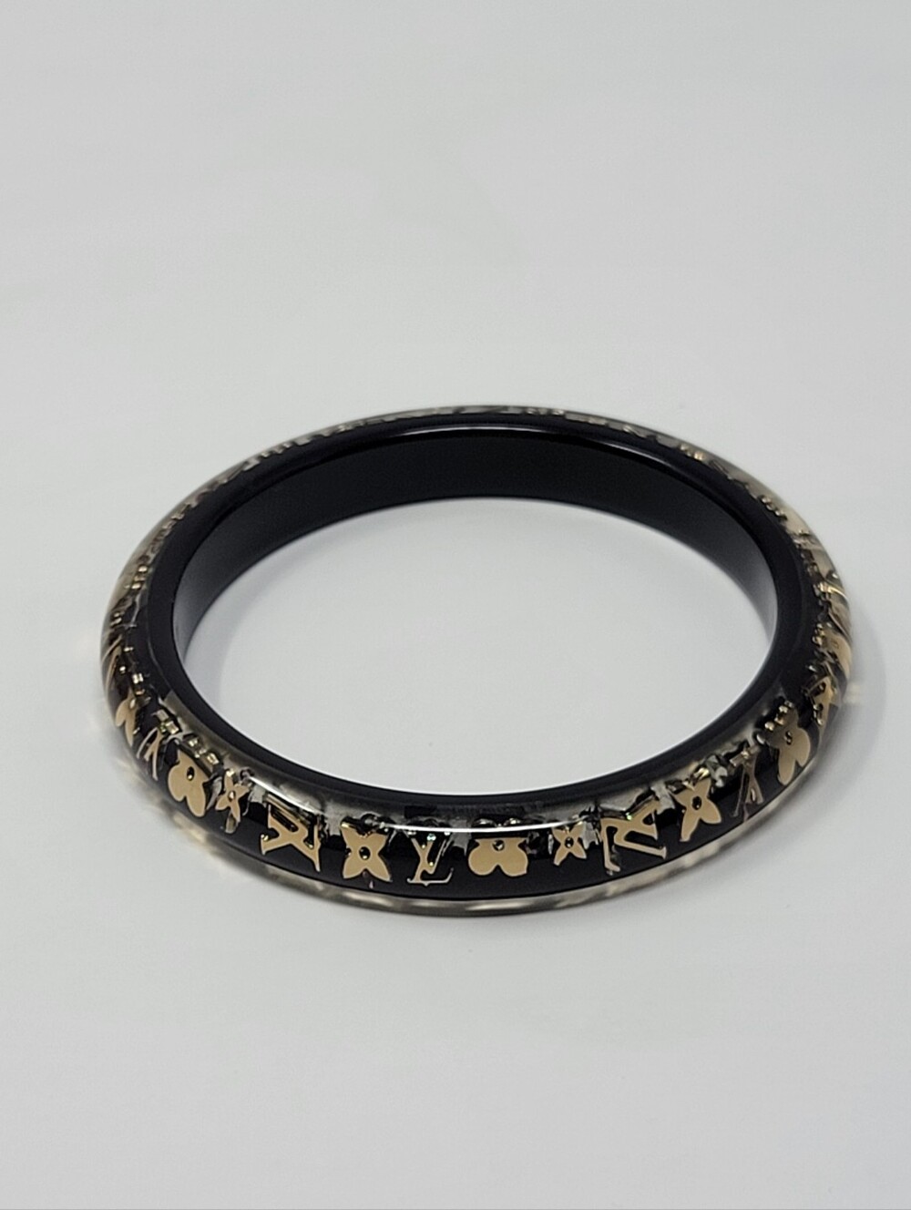 Louis Vuitton Inclusion Clear Bangle Bracelet Size 8 inch - Picture 9 of 9